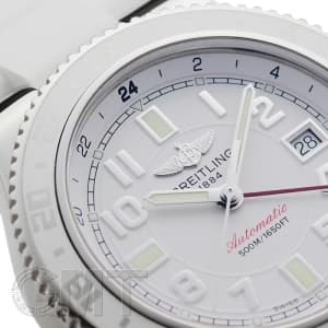 BREITLING ブライトリング スーパーオーシャン GMT A328A37CRC ホワイト メイン