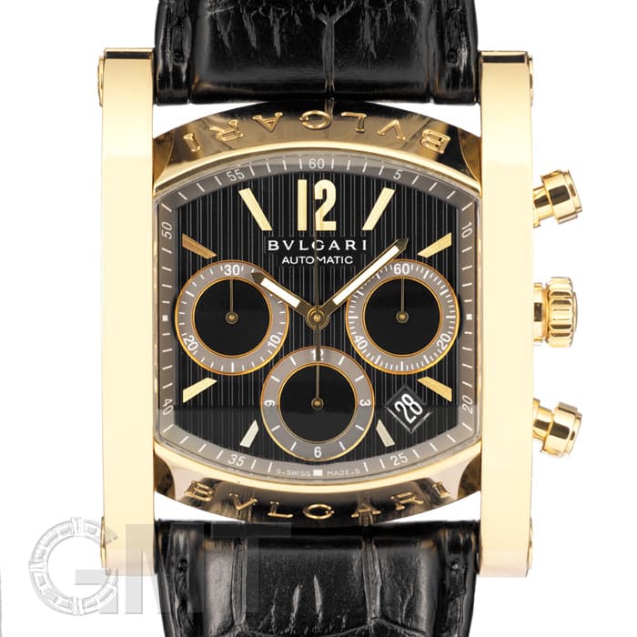 新品)BVLGARI ブルガリ アショーマ クロノグラフ AA48BGLDCH（商品ID