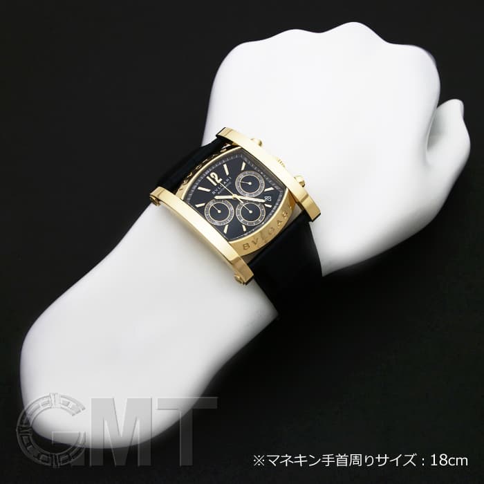 新品)BVLGARI ブルガリ アショーマ クロノグラフ AA48BGLDCH（商品ID