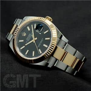 中古)ROLEX ロレックス デイトジャスト 41 126333 ブラック オイスター