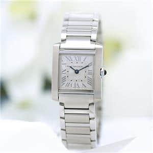 令和2年３月購入　美品カルティエ タンク フランセーズ SM 保証書あり 令和2年3月購入 美品カルティエ タンク フランセーズ SM 保証書あり