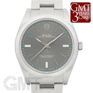 ROLEX ロレックス オイスターパーペチュアル 39 114300 ダークロジウム メイン