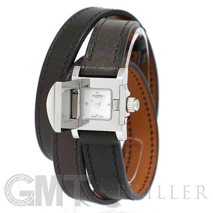 エルメス　メドゥールウォッチ　16mm×16mm HERMES エルメス パリ直送 メドール 時計 16×16 mm (HERMES/アナログ