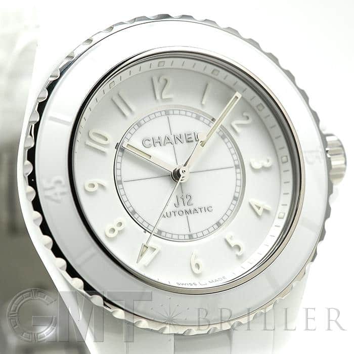 中古)CHANEL シャネル J12 ファントム H6186 ホワイトセラミック 38mm