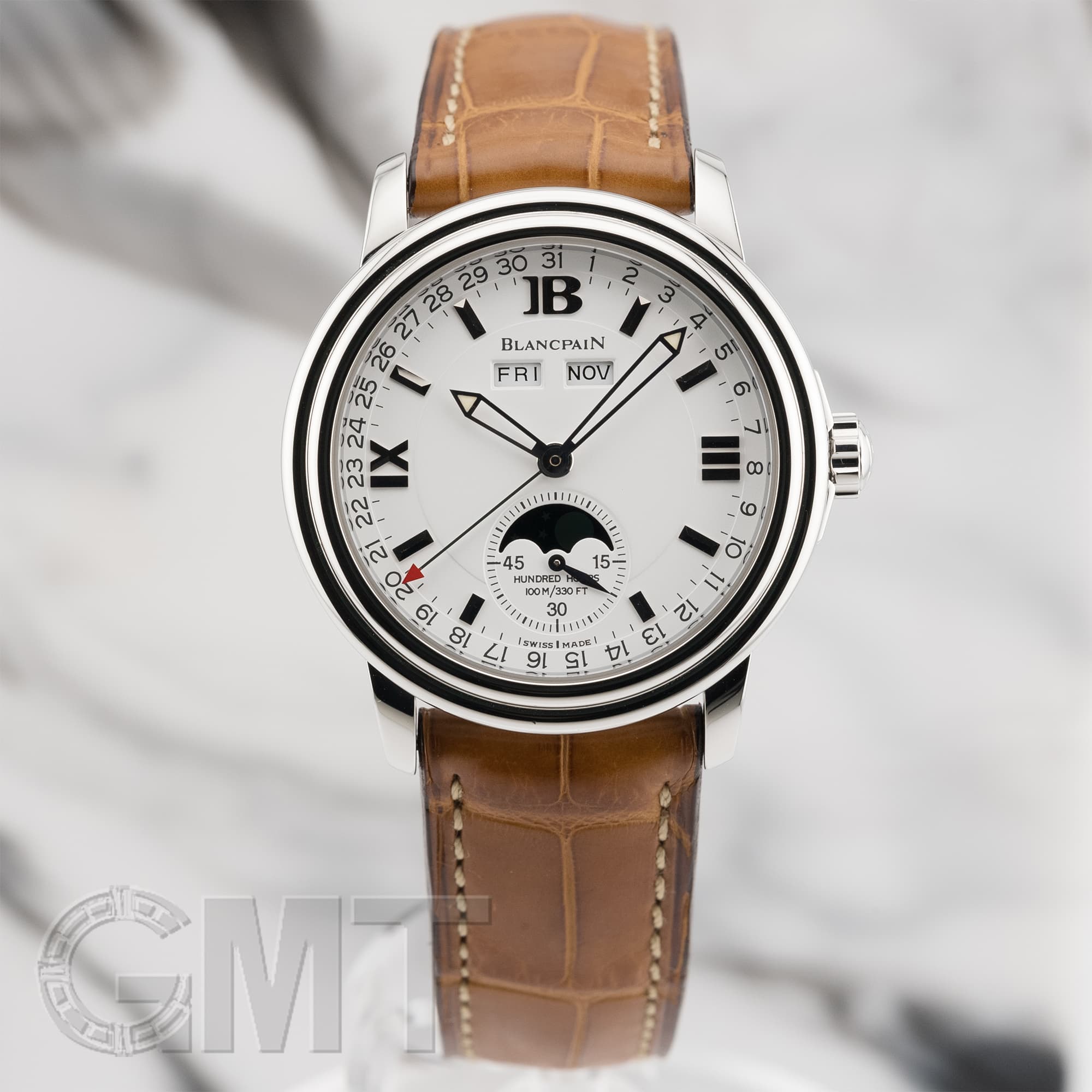中古)BLANCPAIN ブランパン レマン トリプルカレンダームーンフェイズ