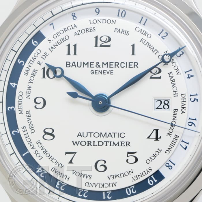新品)BAUME & MERCIER ボーム&メルシエ ケープランド ワールドタイマー