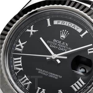 ROLEX ロレックス デイデイトII Ref.218239 ブラック ローマ メイン