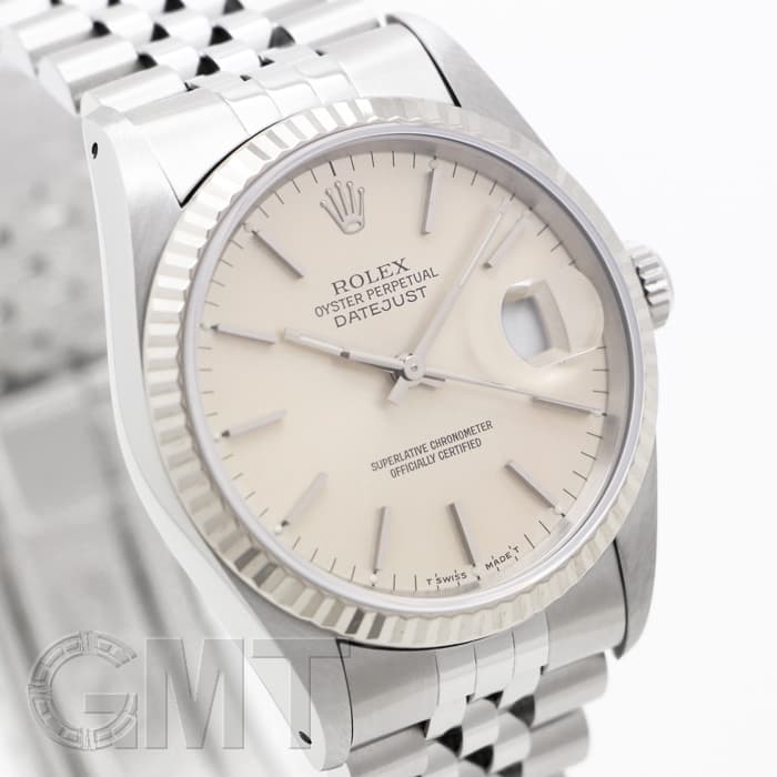 中古)ROLEX ロレックス デイトジャスト 16234 シルバー（商品ID