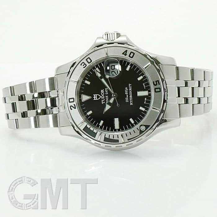 中古)TUDOR チューダー ハイドロノート 41mm 89190 ブラック（商品ID