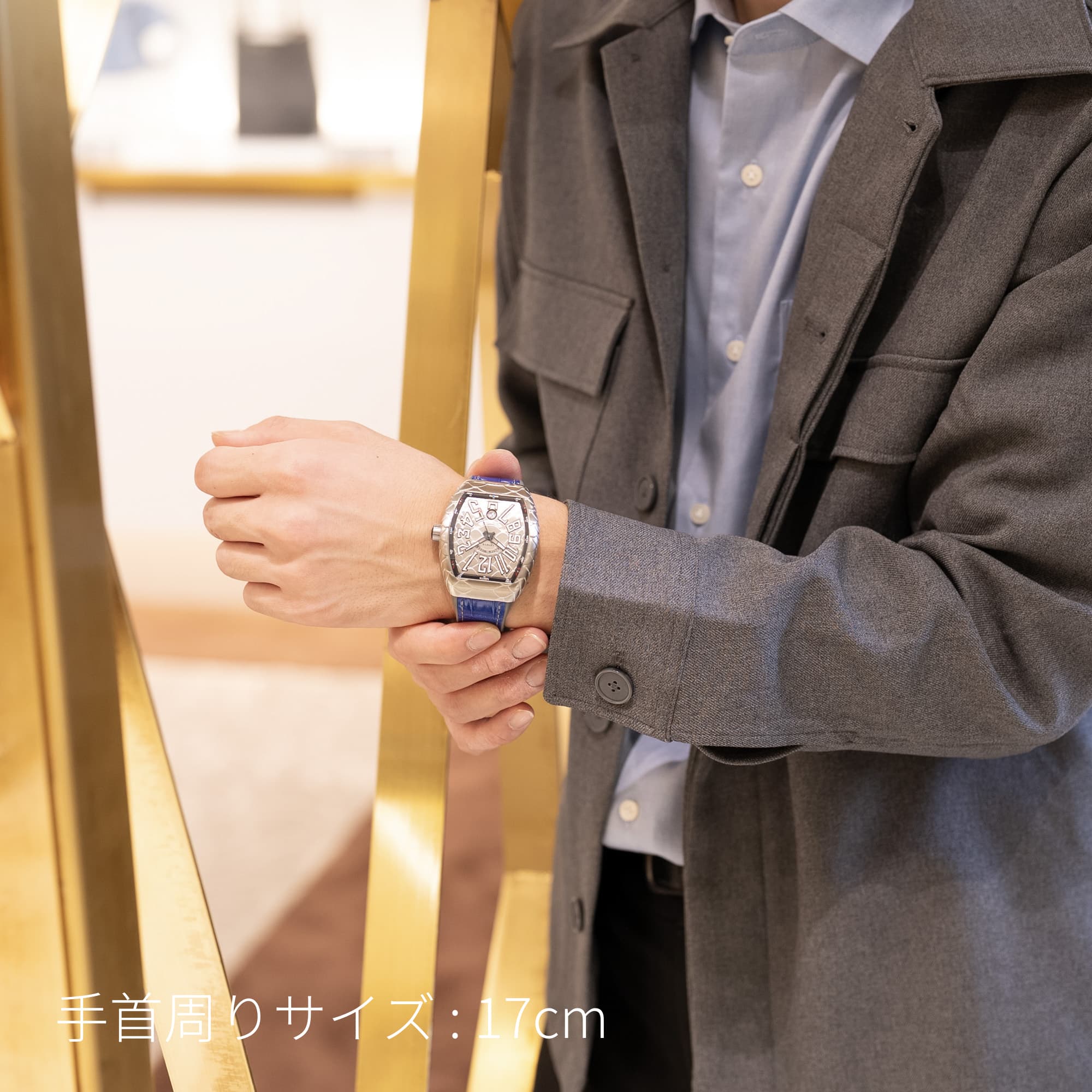 中古)FRANCK MULLER フランク・ミュラー ヴァンガード アイアンコブラ