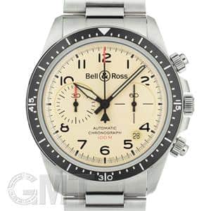BELL & ROSS ベル&ロス ヴィンテージ BR V2-94 ミリタリーベージュ クロノグラフ BRV294-BEI-ST/SST メイン