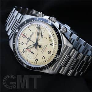 BELL & ROSS ベル&ロス ヴィンテージ BR V2-94 ミリタリーベージュ クロノグラフ BRV294-BEI-ST/SST メイン