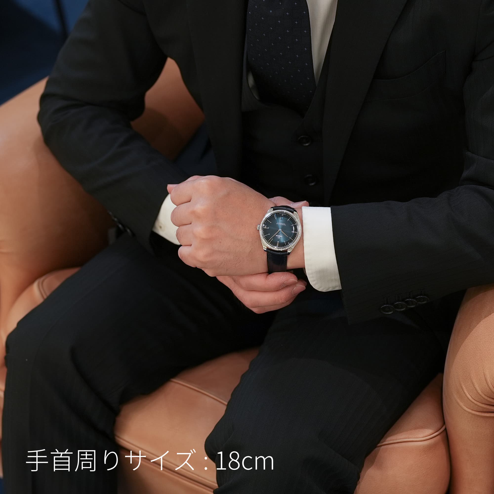 新品)OMEGA オメガ デ・ヴィル トレゾア 432.18.40.21.03.001（商品ID