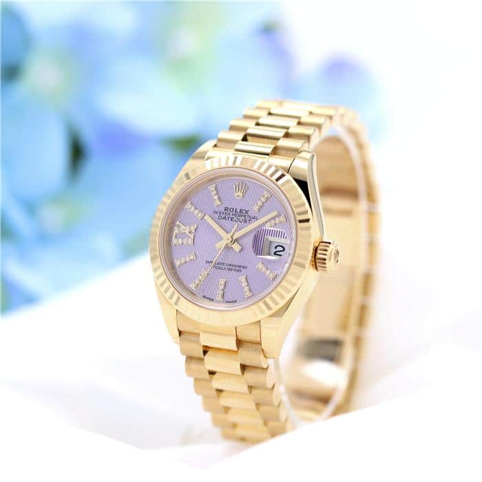 中古)ROLEX ロレックス デイトジャスト 28 279178 ライラック