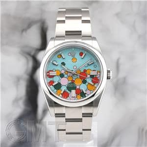 ROLEX ロレックス オイスターパーペチュアル 36 126000 ターコイズブルーセレブレーション モチーフ メイン