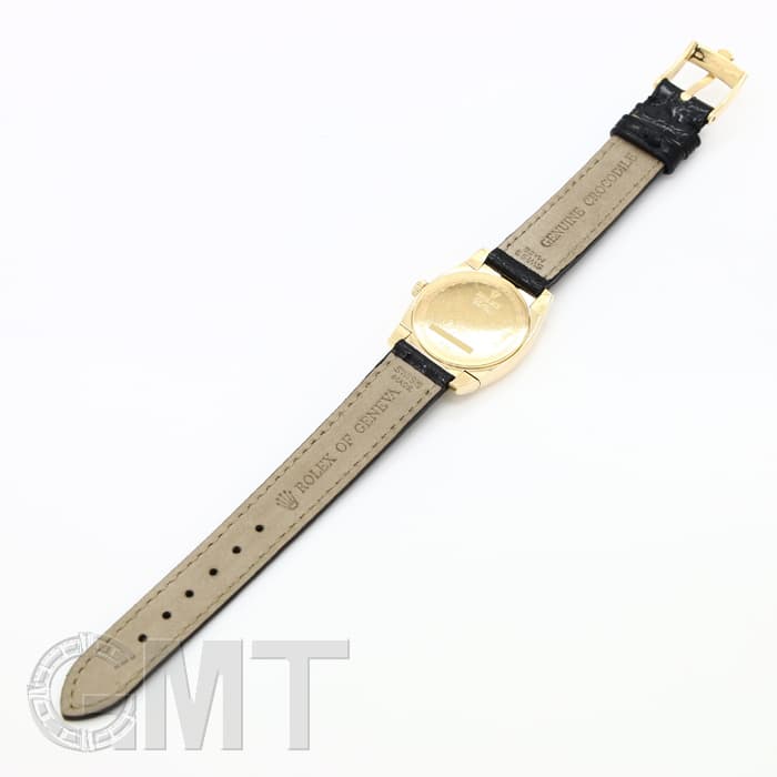 新品)ROLEX ロレックス チェリーニ チェリーニ MOP 黒クロコ 26mm 5310