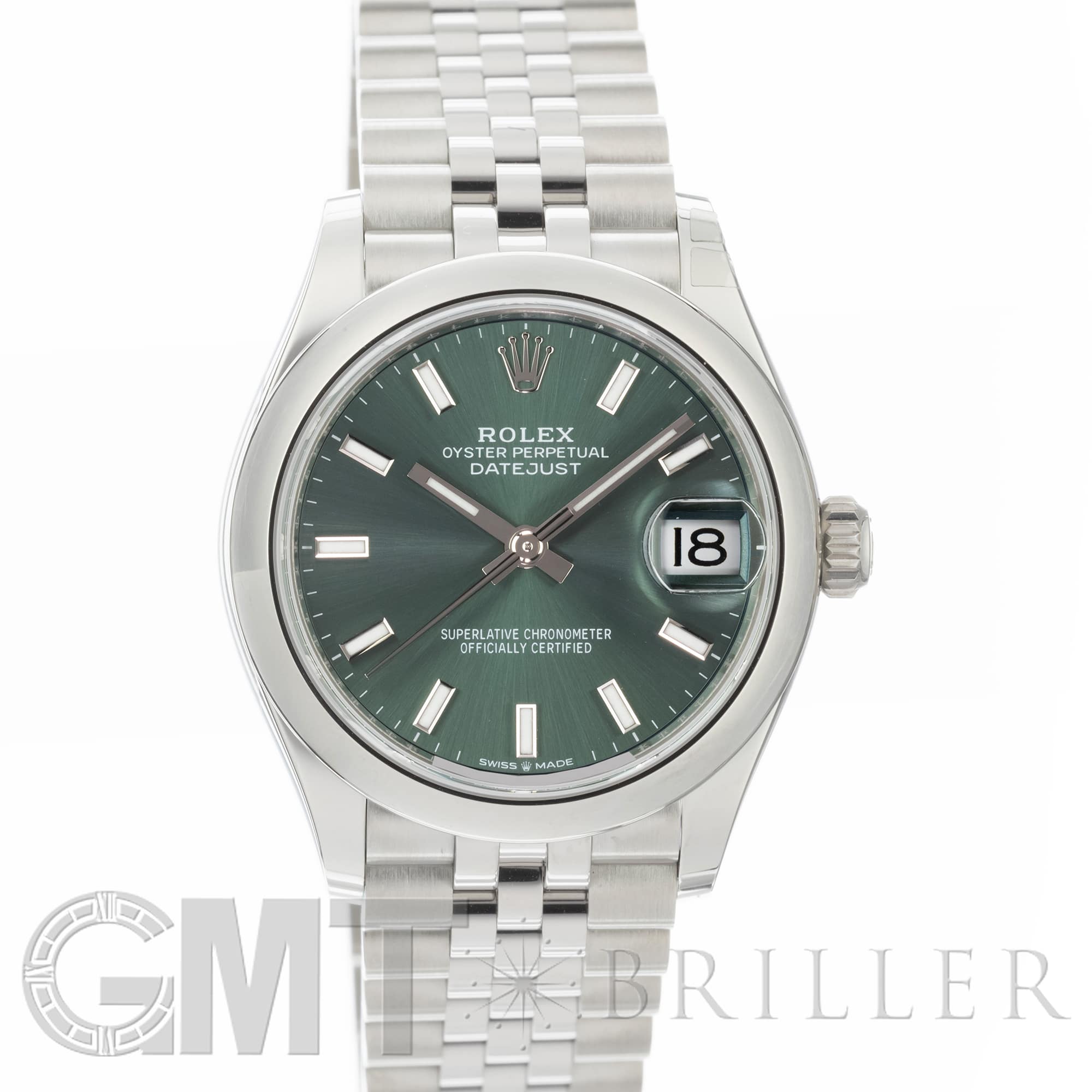 新品)ROLEX ロレックス デイトジャスト 31 278240 ミントグリーン