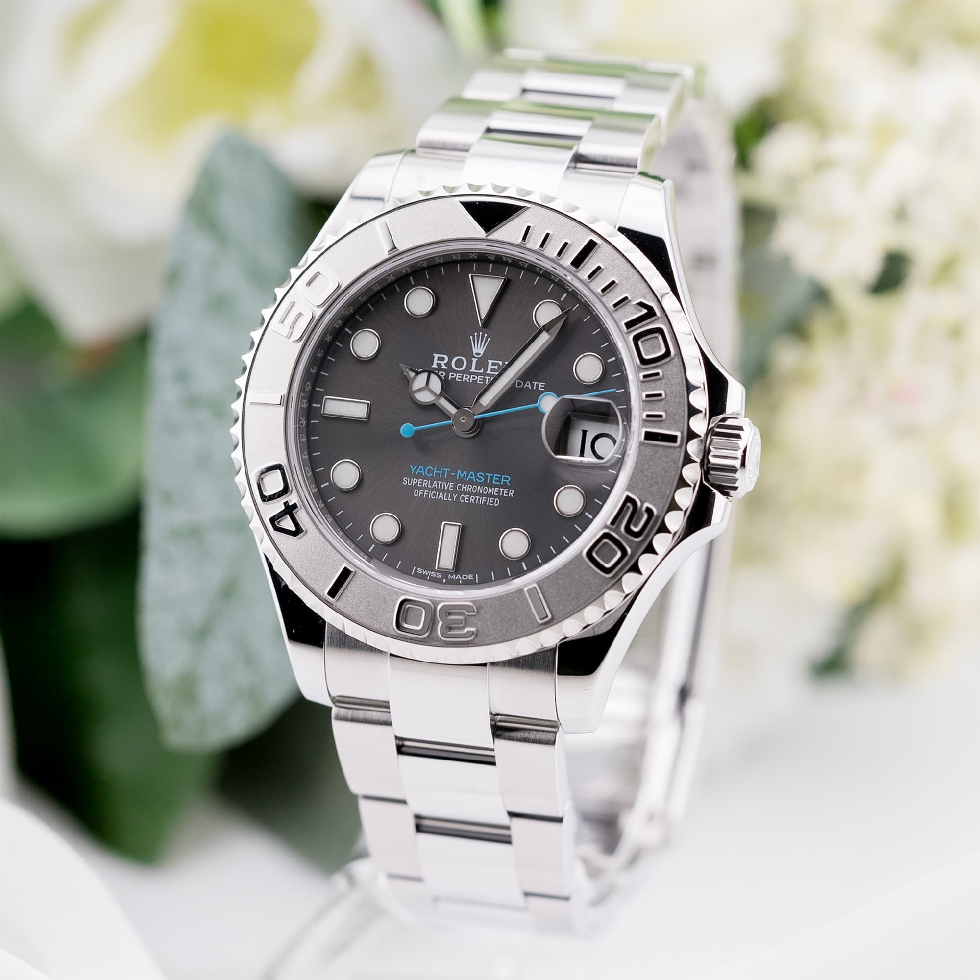 中古 ロレックス ROLEX 268622 ランダムシリアル スレート ユニセックス 腕時計 中古)ROLEX ロレックス ヨットマスター 37 268622 スレート（商品ID
