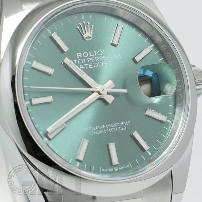 未使用)ROLEX ロレックス デイトジャスト 36 126200 ミントグリーン