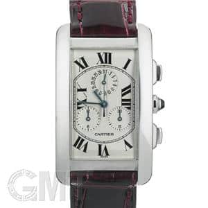 CARTIER カルティエ タンク アメリカン クロノリフレックス W2603356 ホワイトゴールド メイン