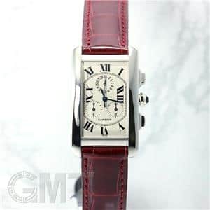 CARTIER カルティエ タンク アメリカン クロノリフレックス W2603356 ホワイトゴールド メイン