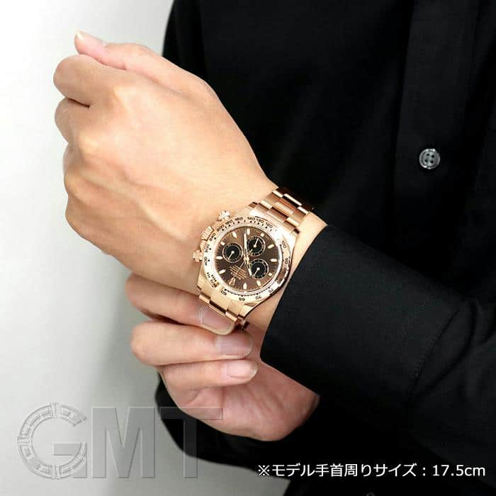 美品ロレックス116505 中古)ROLEX ロレックス デイトナ 116505 チョコレート/ブラック（商品