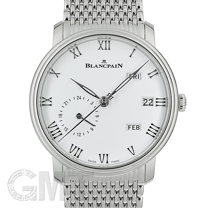 中古)BLANCPAIN ブランパン ヴィルレ アニュアルカレンダー GMT 6670