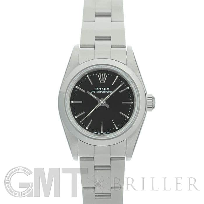 中古)ROLEX ロレックス オイスターパーペチュアル 76080 ブラック