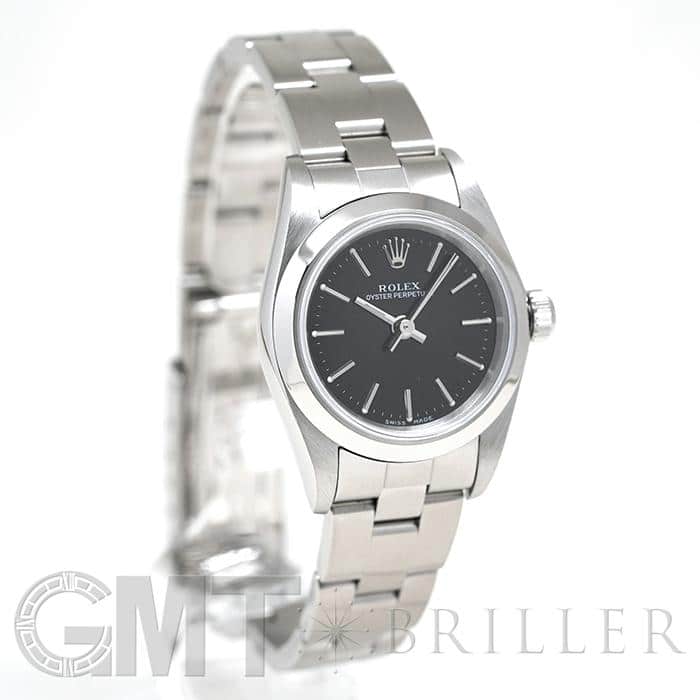 中古)ROLEX ロレックス オイスターパーペチュアル 76080 ブラック