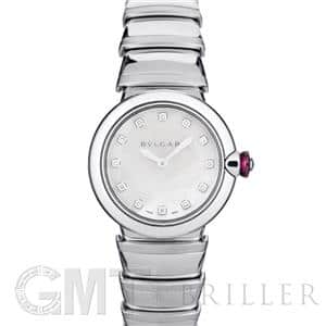 BVLGARI ブルガリ ルチェア ホワイトMOP 12Pダイヤ 28mm LU28WSS/12 メイン