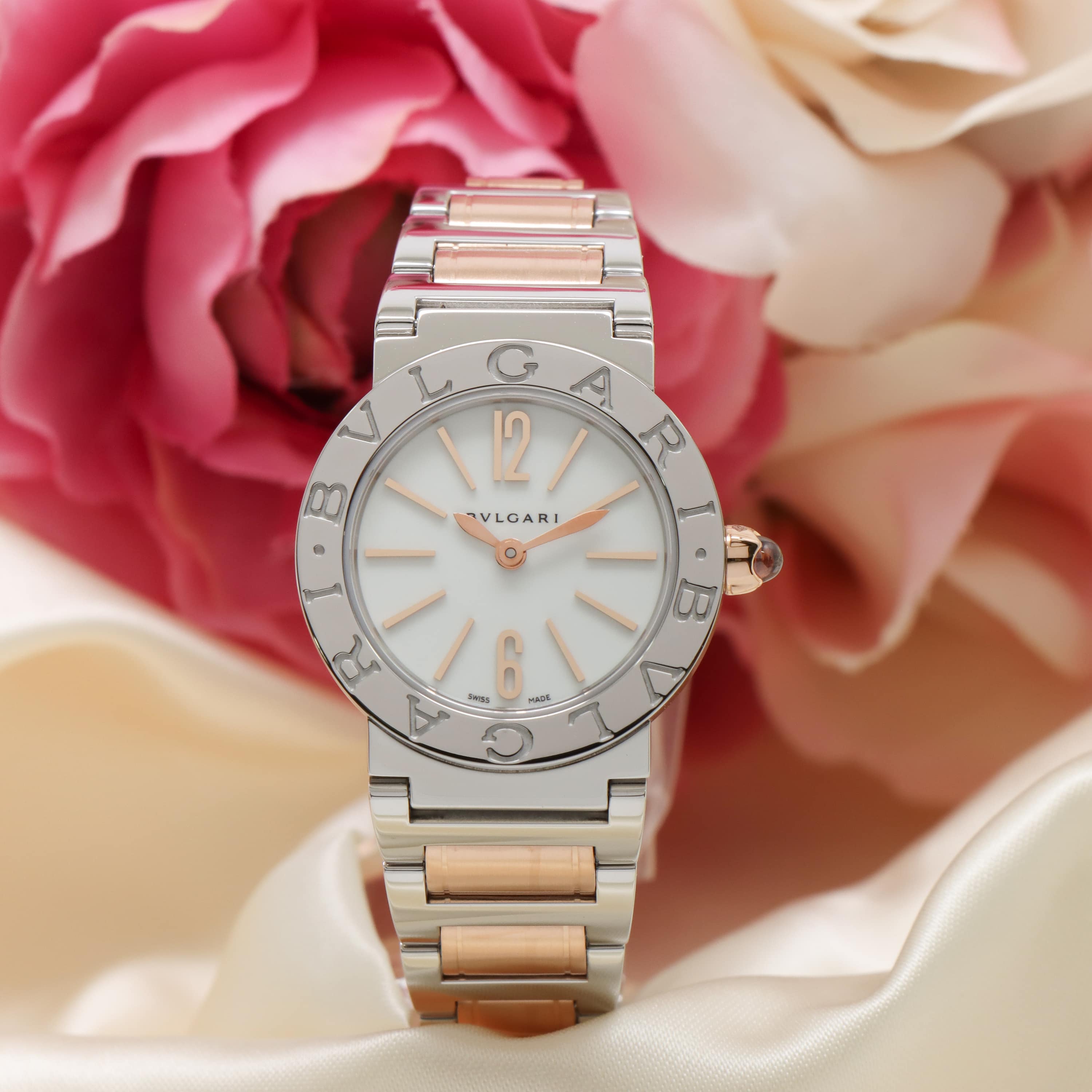 新品)BVLGARI ブルガリ ブルガリ・ブルガリ ホワイト BBL26WSSPGD