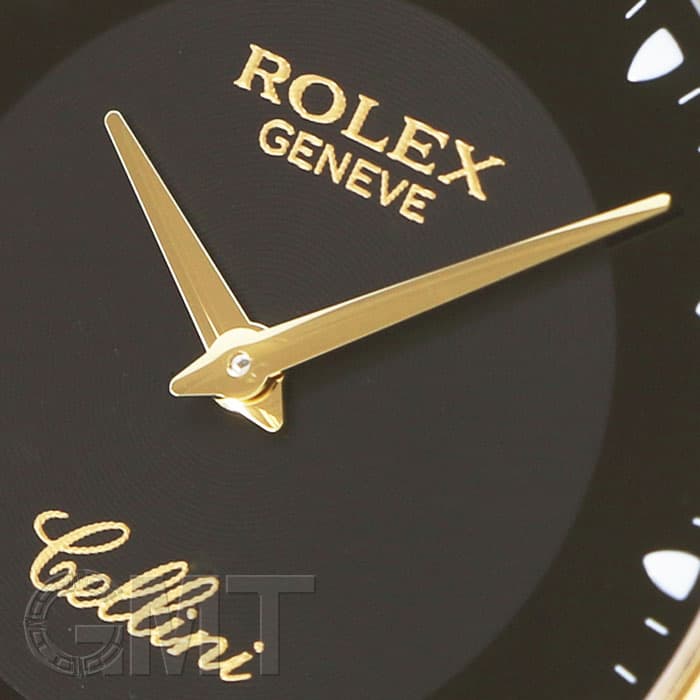 新品)ROLEX ロレックス チェリーニ 5115/8 ブラック VIローマ（商品ID