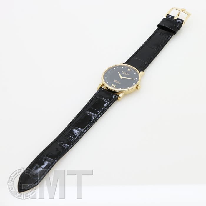 新品)ROLEX ロレックス チェリーニ 5115/8 ブラック VIローマ（商品ID