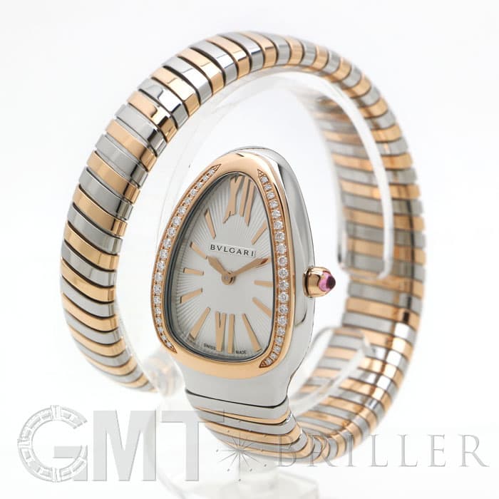 新品)BVLGARI ブルガリ セルペンティ SP35C6SPGD.1T シルバー（商品ID