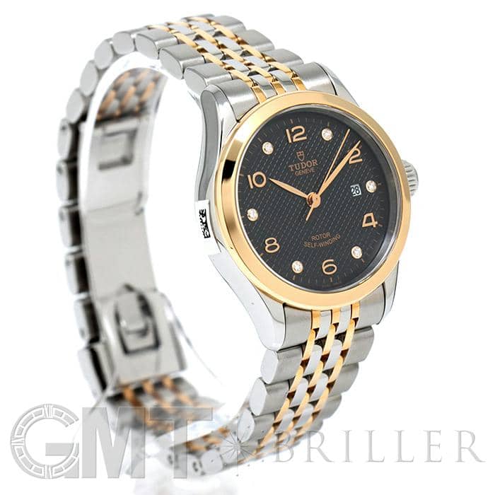 新品)TUDOR チューダー 1926 91351-67001 1926 28mmブラック 6ポイント