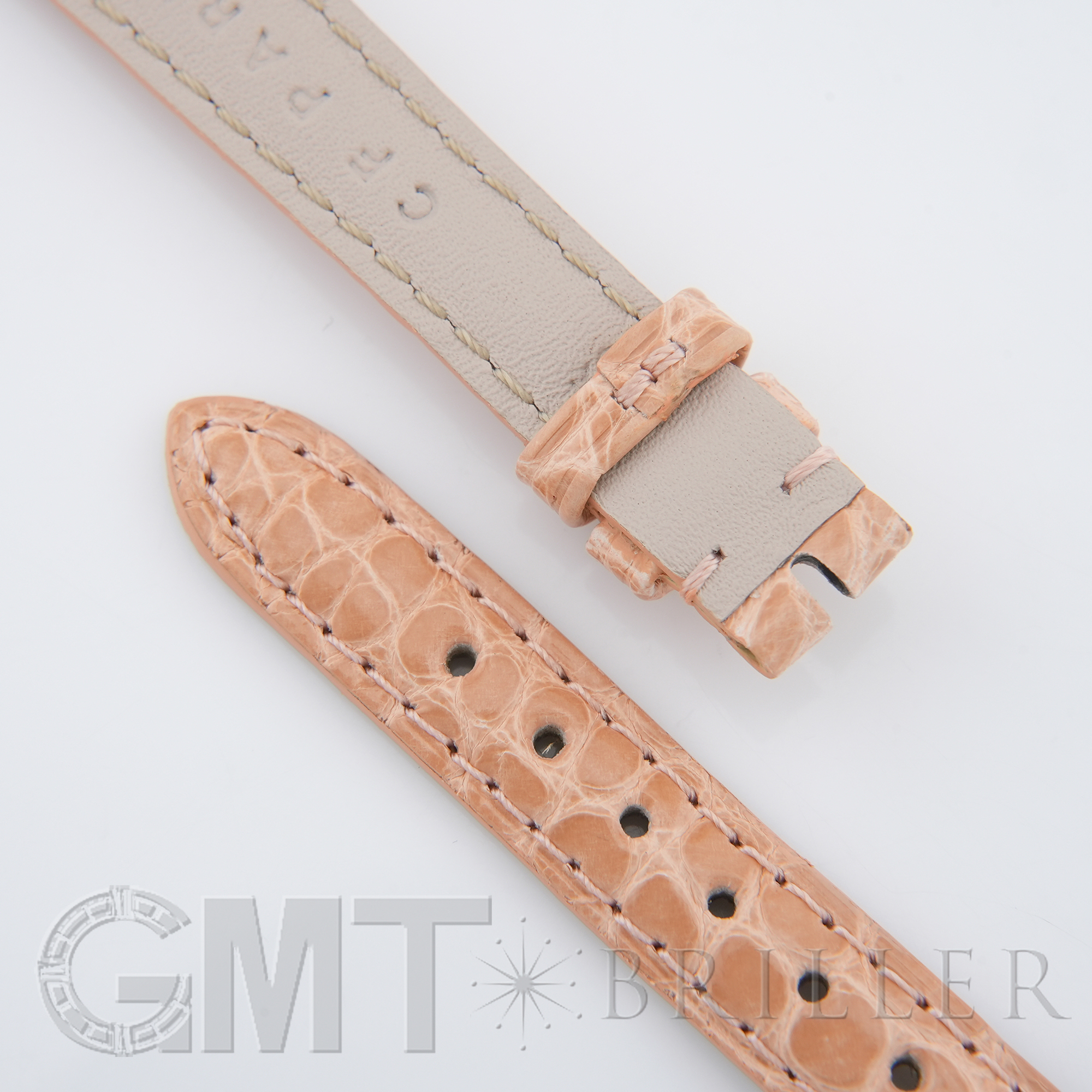 美品 カミーユフォルネ アリゲーター丸斑 シャイニー ボルドー 19mm 新品)CAMILLE FOURNET カミーユ・フォルネ アリゲーター シャイニー丸