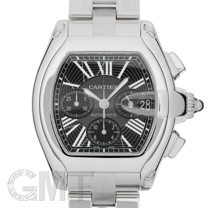 中古)CARTIER カルティエ ロードスター クロノグラフ XL W62020X6