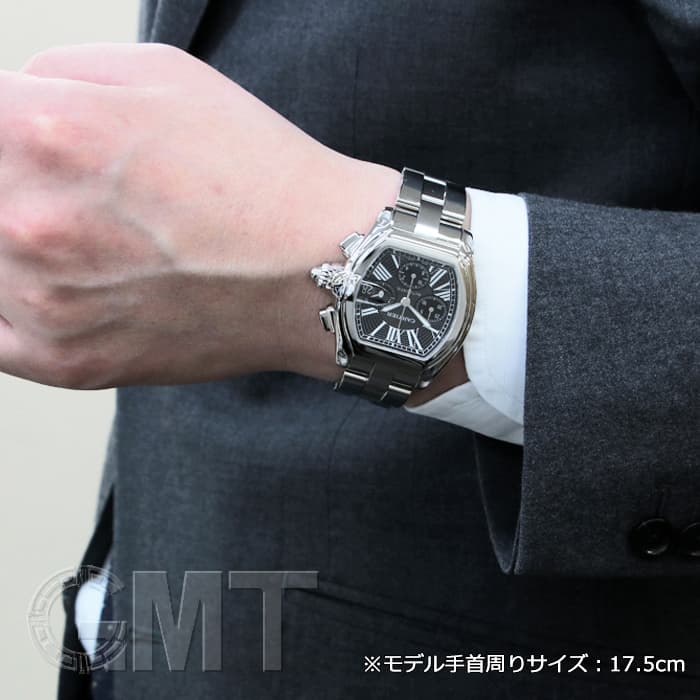 中古)CARTIER カルティエ ロードスター クロノグラフ XL W62020X6