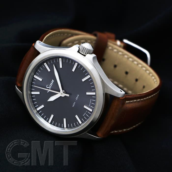 中古)SINN ジン 556.JUB グレー コードバンストラップ 世界1000