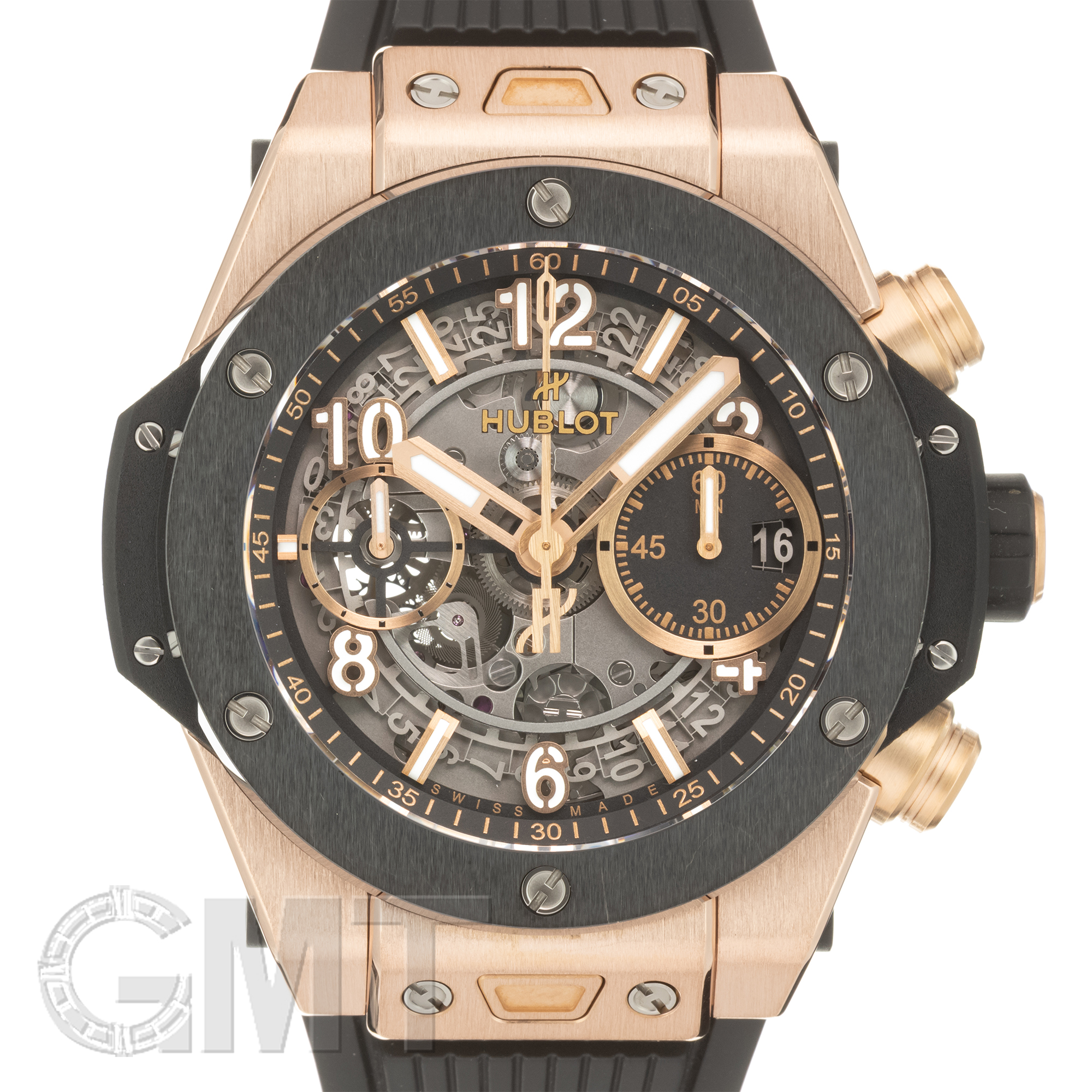 中古)HUBLOT ウブロ ビッグバン ウニコ キングゴールド セラミック 441