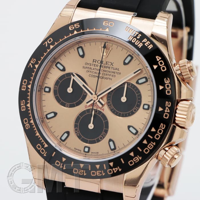ロレックス　デイトナ　116515LN 文字盤　ブラックピンクゴールド　新品 新品)ROLEX ロレックス デイトナ 116515LN ピンク/ブラック オイスター
