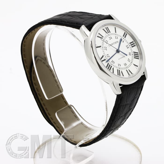 カルティエ ロンドソロ メンズ36mmウォッチ（KGさん） 新品)CARTIER カルティエ ロンドソロ シルバー 36mm WSRN0021（商品ID