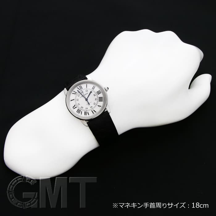 カルティエ ロンドソロ メンズ36mmウォッチ（KGさん） 即納 【Cartier】 ロンド ソロ ドゥ カルティエ ウォッチ 関税込