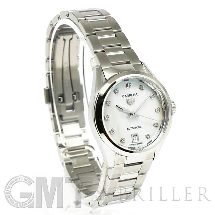 中古 タグ ホイヤー TAG HEUER WBN2412.BA0621 ホワイトシェル /ダイヤモンド レディース 腕時計 WBN2412.BA0621 ホワイトシェル TAG Heuer（タグホイヤー）カレラ