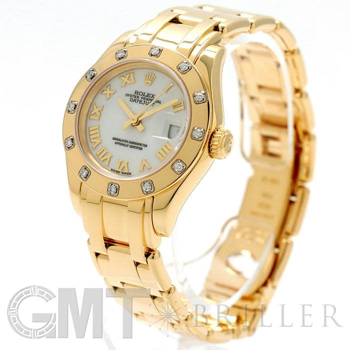中古)ROLEX ロレックス デイトジャスト パールマスター29 80318