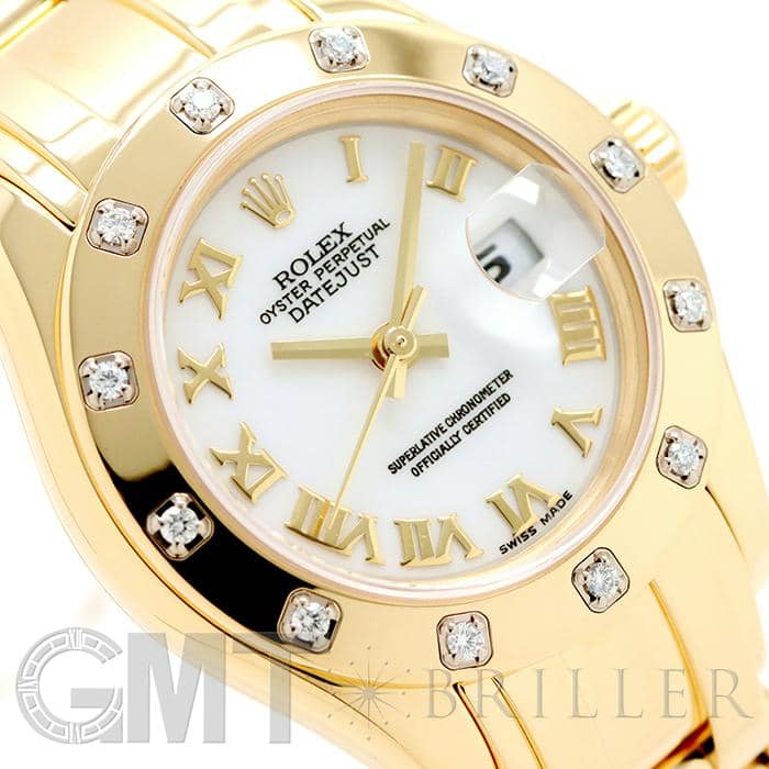 中古)ROLEX ロレックス デイトジャスト パールマスター29 80318