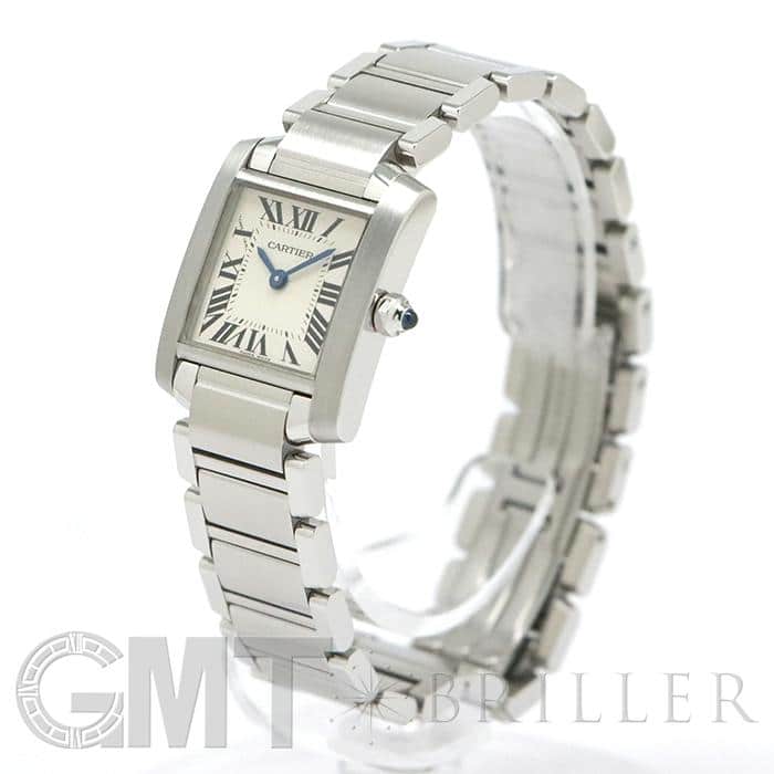 中古)CARTIER カルティエ タンク フランセーズ SM W51008Q3（商品ID