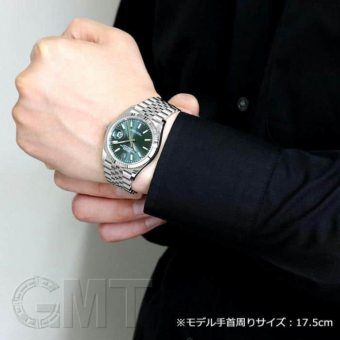未使用)ROLEX ロレックス デイトジャスト 36 126234 ミントグリーン