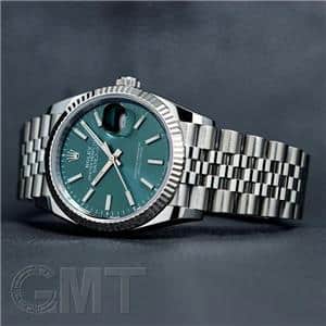 中古)ROLEX ロレックス デイトジャスト 36 126234 ミントグリーン