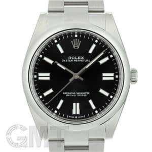ROLEX ロレックス オイスターパーペチュアル 41 124300 ブライトブラック メイン